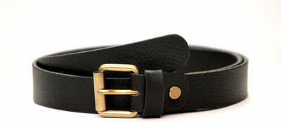 

Tops Men Formal Black Genuine Leather Belt