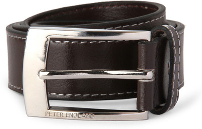 

Peter England Men Brown Artificial Leather Belt