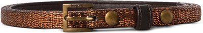 

Baggit Women Casual Brown Synthetic Belt, Copper