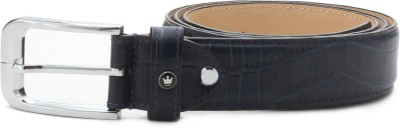 

Louis Philippe Men Casual Blue Genuine Leather Belt, Navy