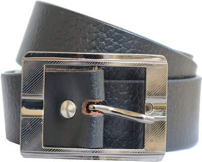 

Vickiana Quest Men Casual Black Genuine Leather Belt, Vk-669