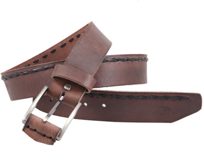

Kangoo Men Casual Brown Genuine Leather Belt
