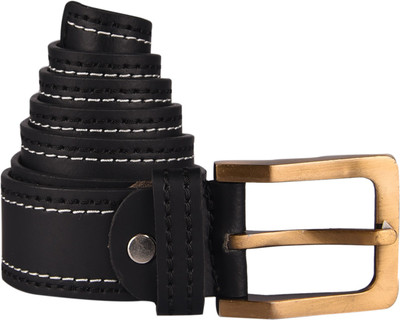 

BW Men Casual Black Genuine Leather Belt, Multicolor