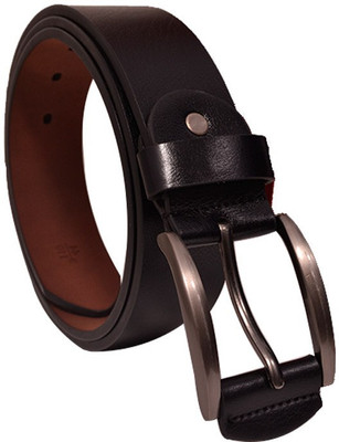 

Elligator Men Casual, Formal, Party Black Artificial Leather Belt, Black-4