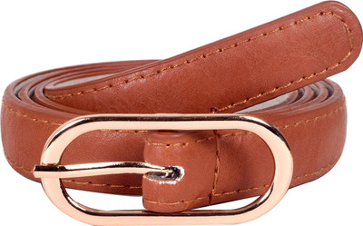 

Lino Perros Women Casual Tan Artificial Leather Belt