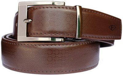 

Fashius Men Brown Artificial Leather Belt, Brown-01