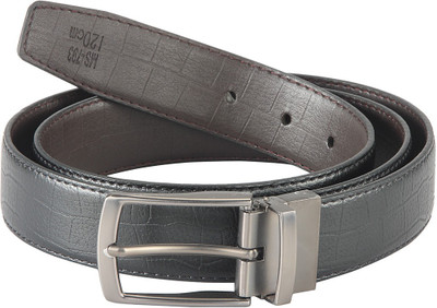 

Goodwill Leather Art Men Casual, Evening, Formal, Party Black Artificial Leather Belt