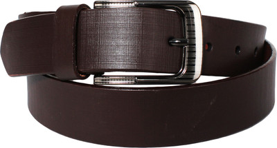 

Lenin Men Casual Brown Genuine Leather Belt