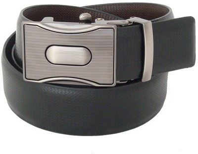 

SFA Men Formal Black Artificial Leather Reversible Belt, Black621