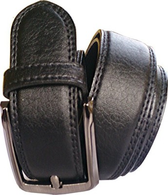 U+N Pin Buckle Formal Wear Mens Black Leather Belt at Rs 150/piece in  Kolkata