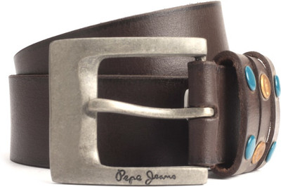

Pepe Jeans Men Brown Genuine Leather Belt
