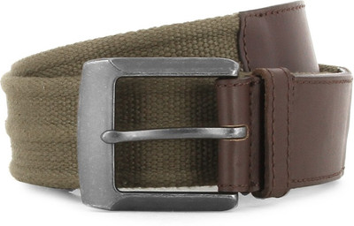 

Fastrack Men Green, Brown Belt