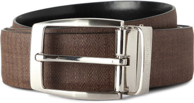 

Louis Philippe Men Brown Genuine Leather Belt