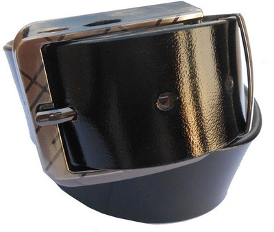 

B.S.Chadha Group Men Formal Black Genuine Leather Belt