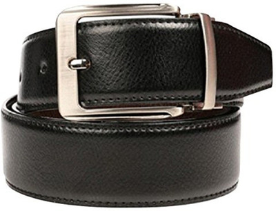 OODI Men Black Texas Leatherite Belt