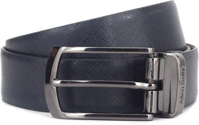 

Allen Solly Men Blue, Brown Reversible Belt, Tan/navy