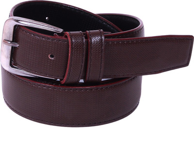 

Calibro Men Formal Brown Texas Leatherite Belt