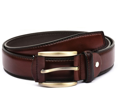 

Buckle Up Men Formal Brown Artificial Leather Belt