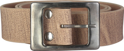 

Peter John Leather's Men Khaki Artificial Leather Belt