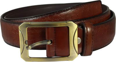 

Ammvi Creations Men Casual Brown Artificial Leather Belt