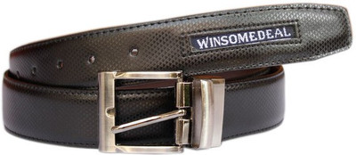 

Winsome Deal Men Formal, Casual Black Artificial Leather Belt