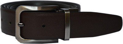 

Dennison Men Evening, Formal Brown, Black Genuine Leather Reversible Belt, Black;brown