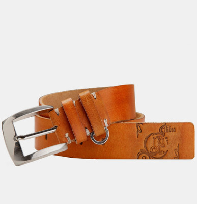 

99Cells Men Casual Tan Genuine Leather Belt