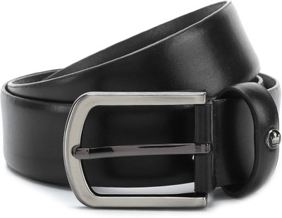 

Louis Philippe Men Black Metal Belt