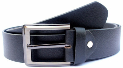 

Tops Men Casual Black Genuine Leather Belt