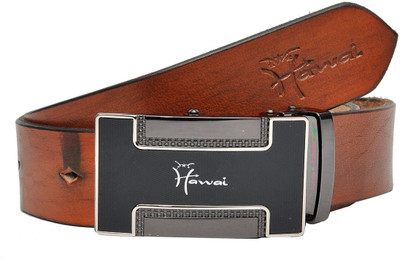 

Hawai Men Casual, Formal Brown Genuine Leather Belt