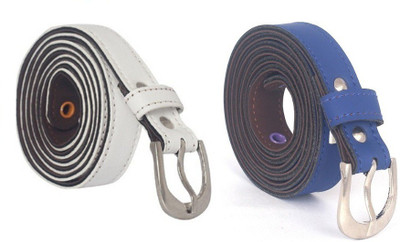 

Fashno Women Casual Multicolor Synthetic Belt, Blue;white