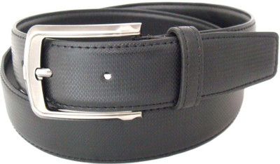 

SFA Men Formal Black Artificial Leather Belt, Black208