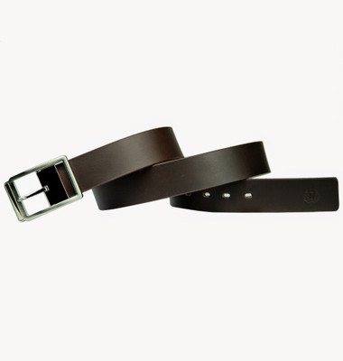 

99Cells Men Casual Brown Genuine Leather Belt