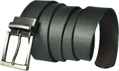 

Saugat Traders Men Formal, Casual, Evening, Party Black Genuine Leather Reversible Belt