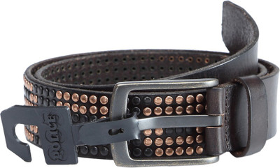 

883 Police Men Casual Brown Genuine Leather Belt