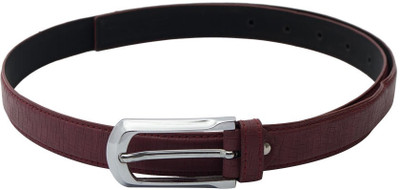 

Skyways Women Casual, Formal Red Artificial Leather Belt, Red-04