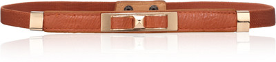 

Calvino Girls Casual, Evening/Party Brown Artificial Leather Belt