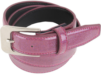 

Honey Badger Women Casual Purple Texas Leatherite Belt, Urban purple