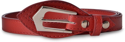 

Baggit Women Casual Red Synthetic Belt