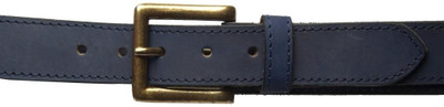 

Buckle Up Men Casual Blue Genuine Leather Belt