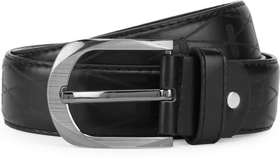 

Swiss Design Men Black Genuine Leather Belt