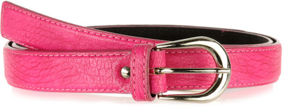 

Allura Women Evening/Party, Casual, Semi-formal Pink Synthetic Belt