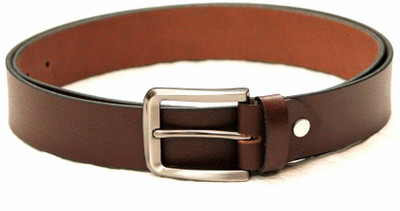 

Tops Men Formal Brown Genuine Leather Belt