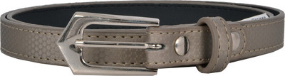 

Baggit Women Grey Artificial Leather Belt, Stone