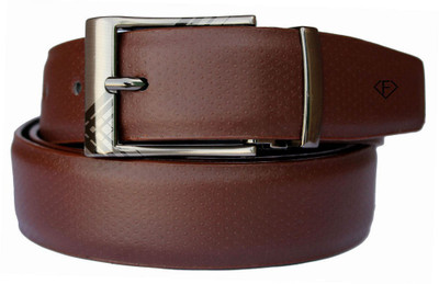 

Fashius Men Brown Artificial Leather Belt, Brown-01