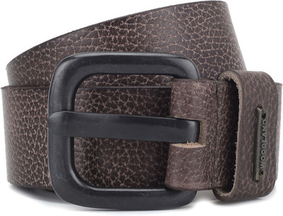 

Woodland Men Brown Genuine Leather, Metal Belt