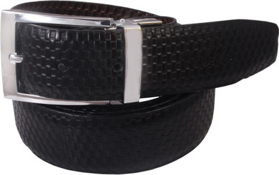 

Newhide Men Formal Black, Brown Genuine Leather Reversible Belt