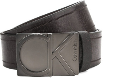 

Calvin Klein Men Brown Genuine Leather Belt, 205