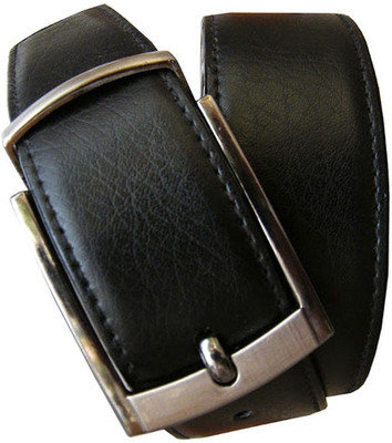 

Winsome Deal Men Formal Black Artificial Leather Reversible Belt