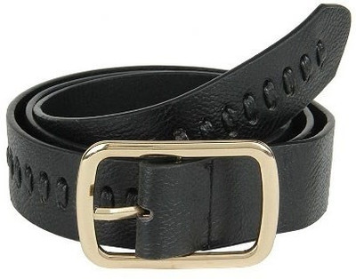 Lino Perros Women Casual Black Artificial Leather Belt